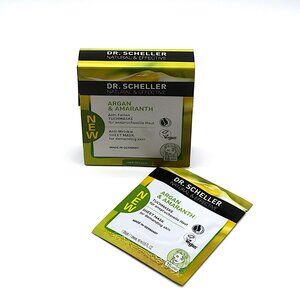 12x Dr. Scheller Argan & Amaranth Sheet Face Masks NEW Skincare